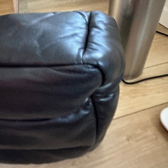 Coach Black Leather Restored Pillow Tote - Picture 16 of 16